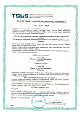 es certifikat ltp85 ltp150 2012